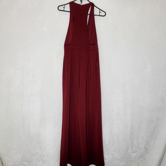 Jaygodfrey Brandon Stretch Crepe Racerback Jumpsuit Size 4 - Picture 13 of 13